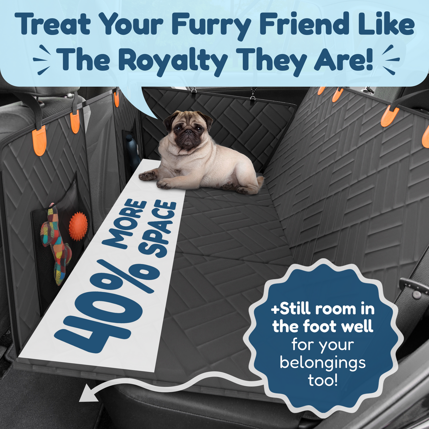 BarkBunker™ - Heavy-Duty Defense Against Dirt, Hair & Claws.
