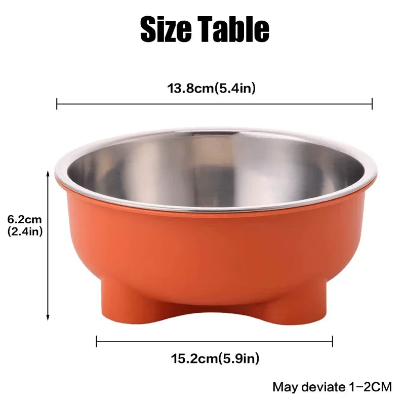 SteadySteel™ Non-Slip Pet Bowl – Durable Stainless Steel for Dogs & Cats