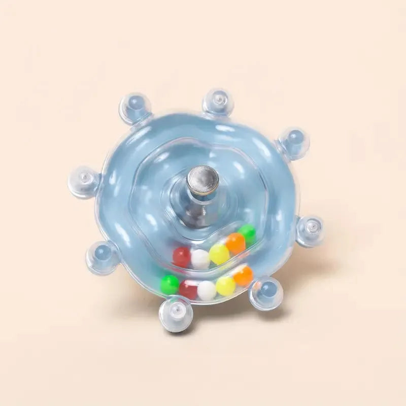 SpinFeast™ Treat Dispenser – Rotating Foraging Toy for Parrots