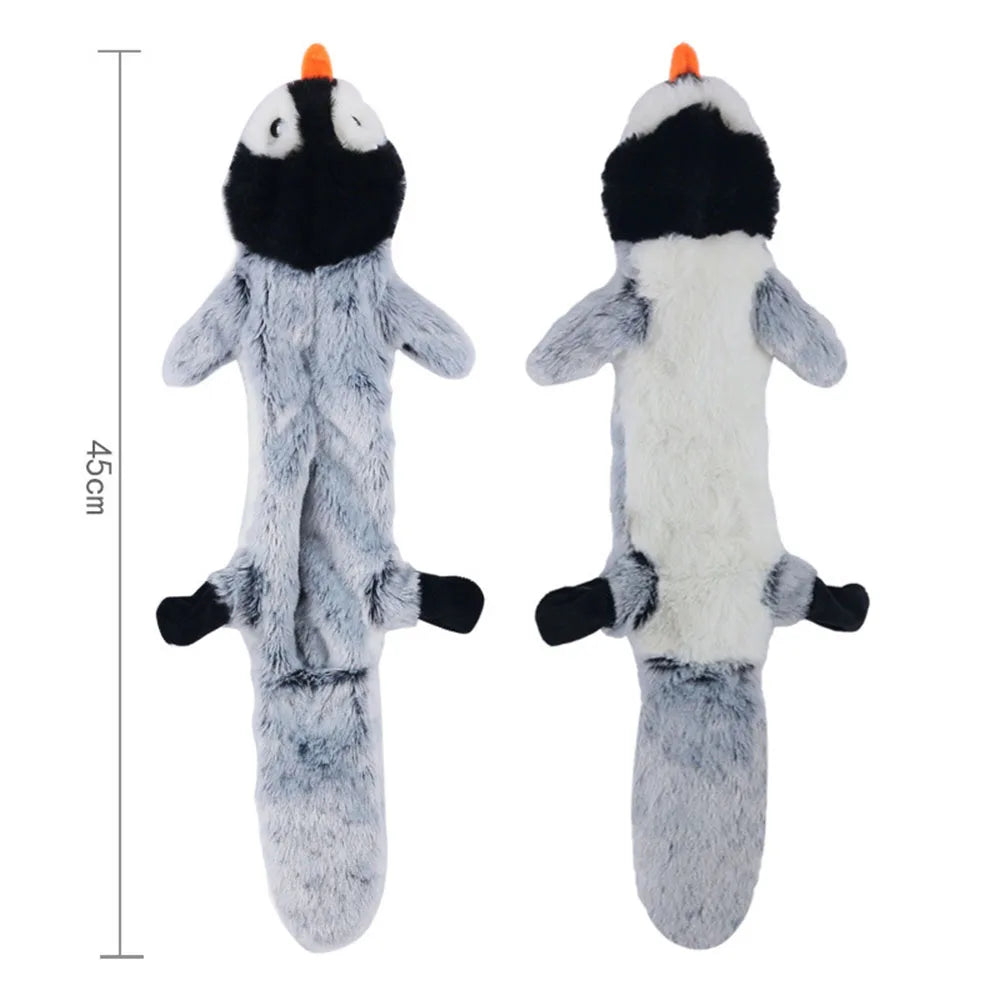 FlopTails™ Stuffing-Free Squeaky Toy – Crinkle & Chew Fun for Dogs