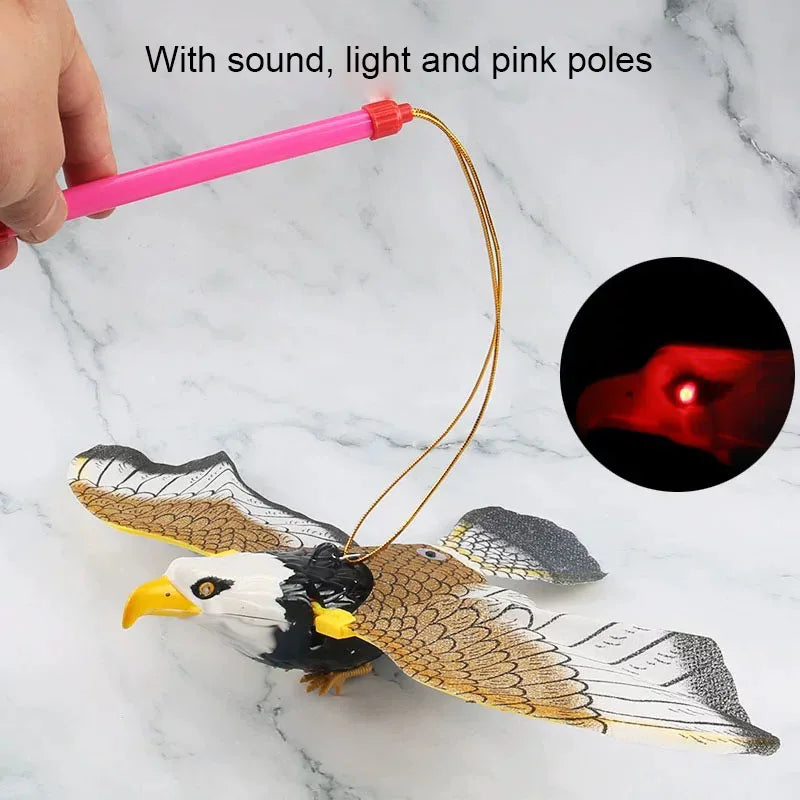 SkyChirp™ Electric Flying Bird Toy – Interactive Hanging Teaser for Cats