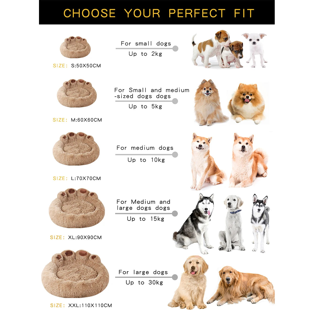 CloudNest™ Fluffy Pet Bed – Ultra-Soft Comfort for Dogs & Cats