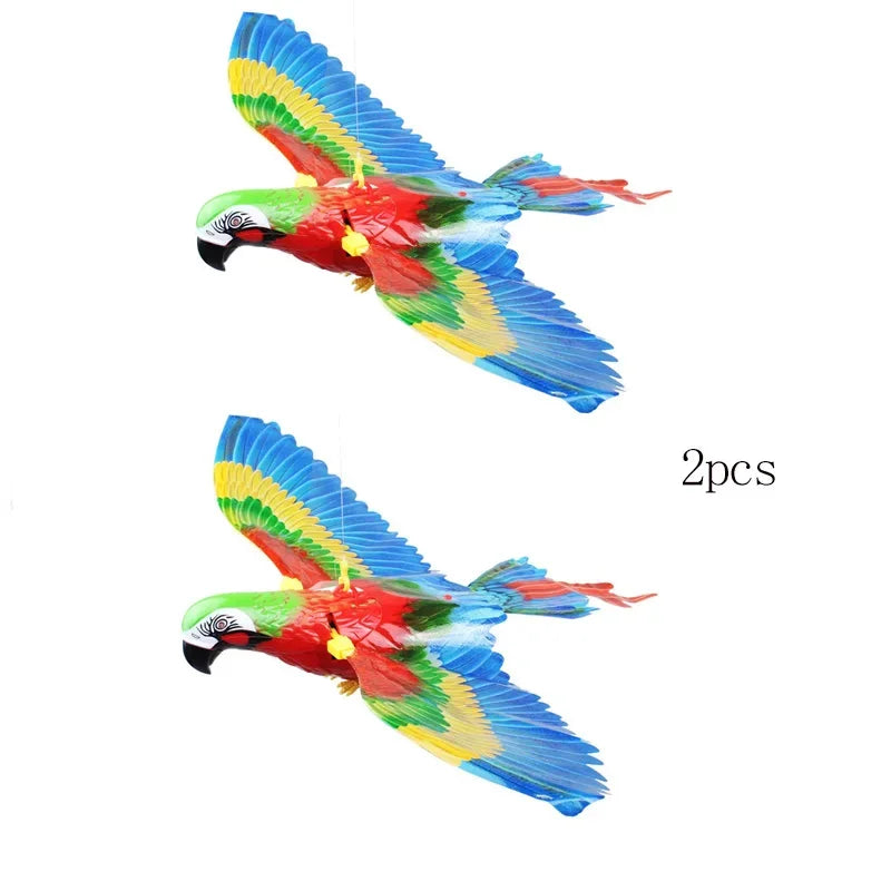 SkyChirp™ Electric Flying Bird Toy – Interactive Hanging Teaser for Cats
