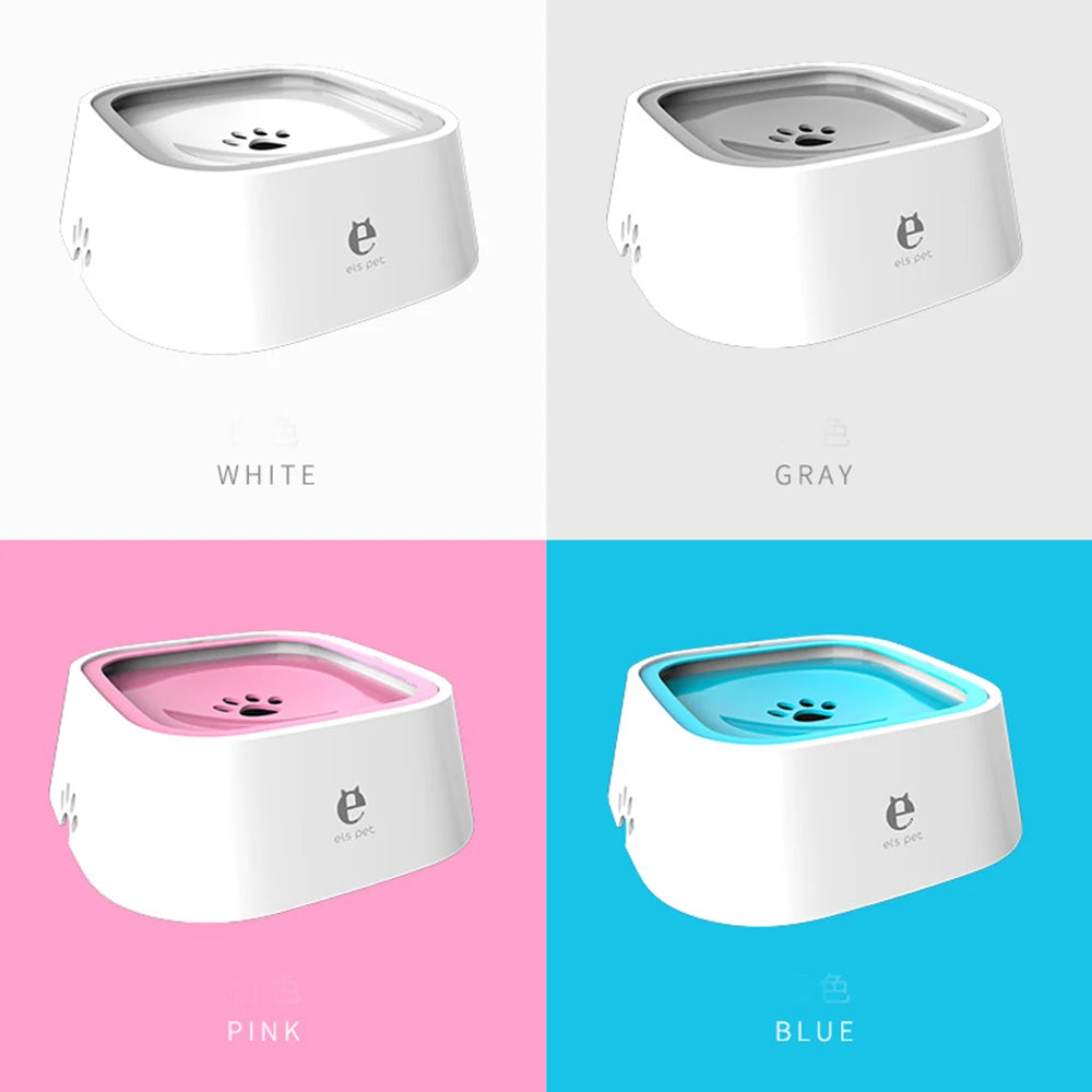 SipSmart™ No-Spill Pet Water Bowl – 1.5L Floating Dish for Dogs & Cats