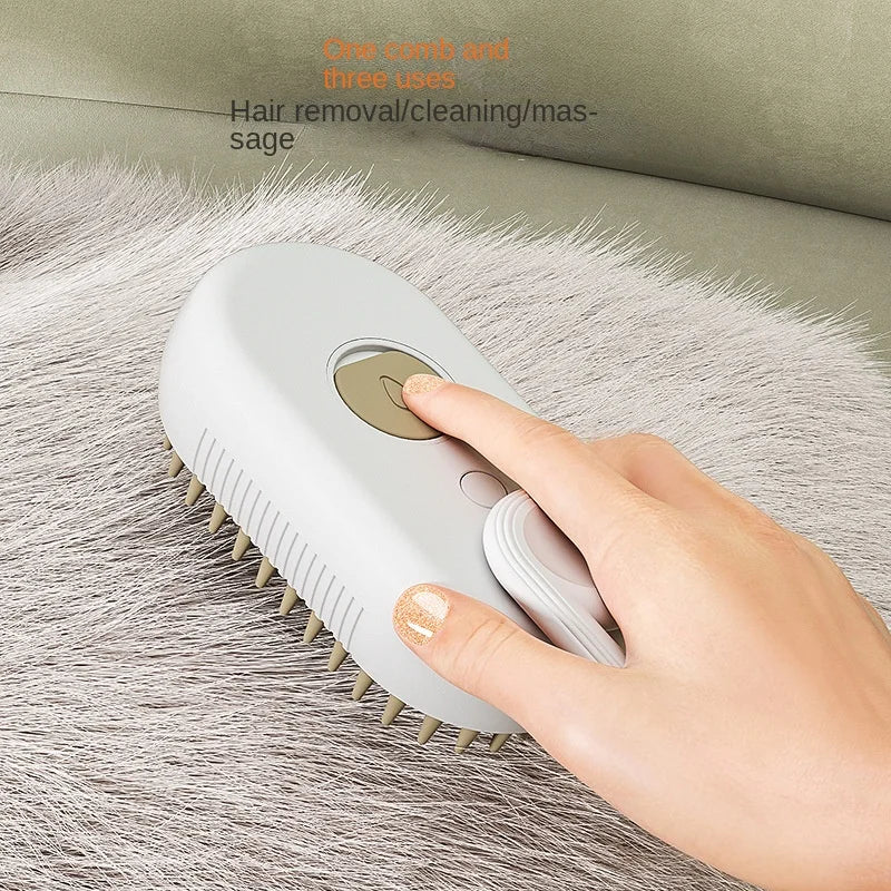 GroomJet™ - The 3-in-1 Mist Brush That Detangles, De-sheds & Delights Your Pet.