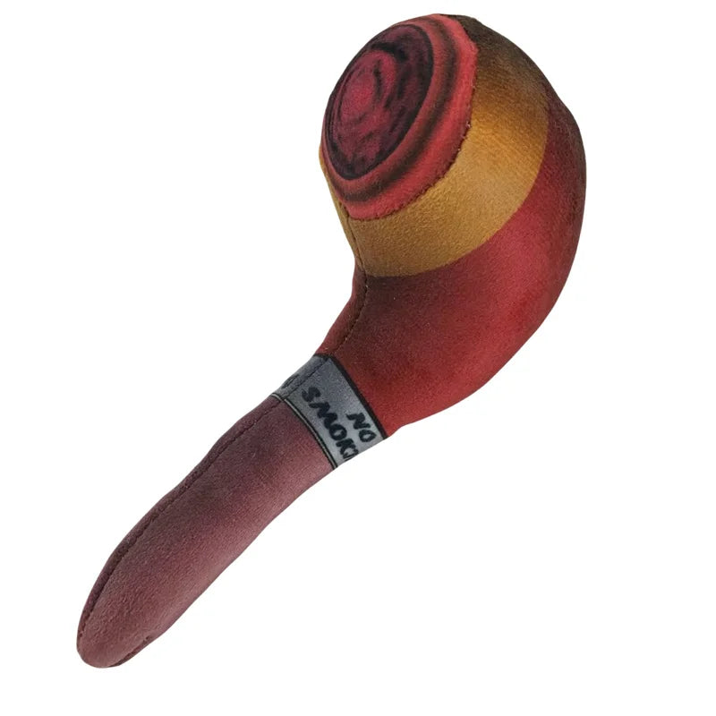PuffPal™ Plush Cigar Squeak Toy – Funny Chew Toy for Dogs & Puppies