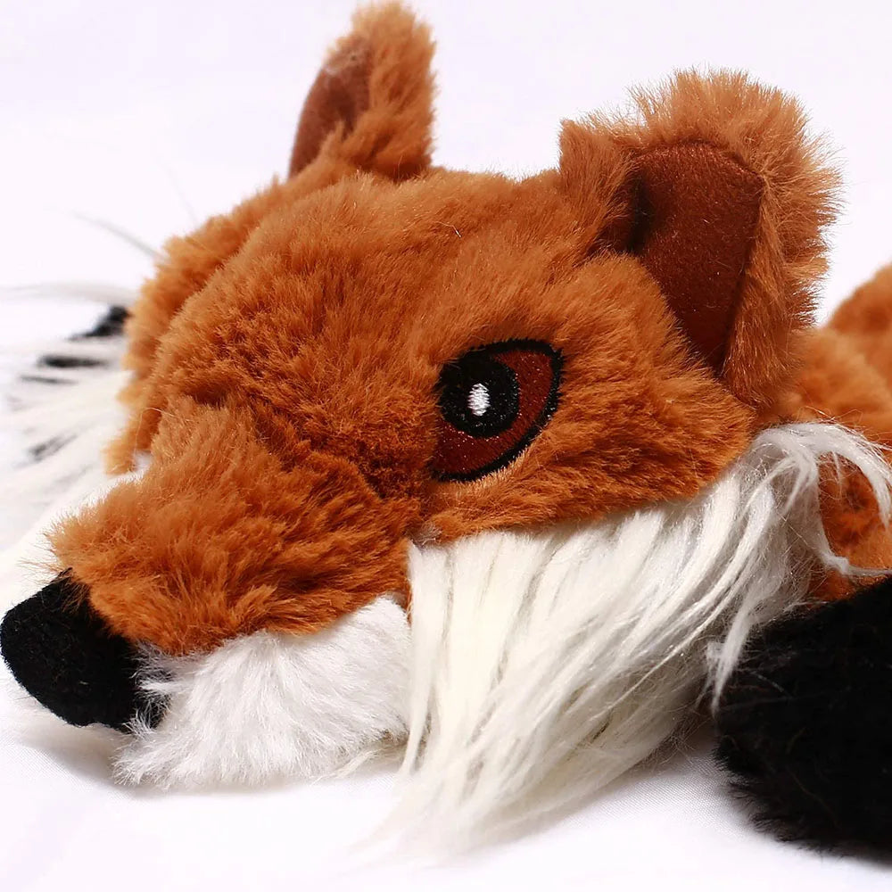 FlopTails™ Stuffing-Free Squeaky Toy – Crinkle & Chew Fun for Dogs