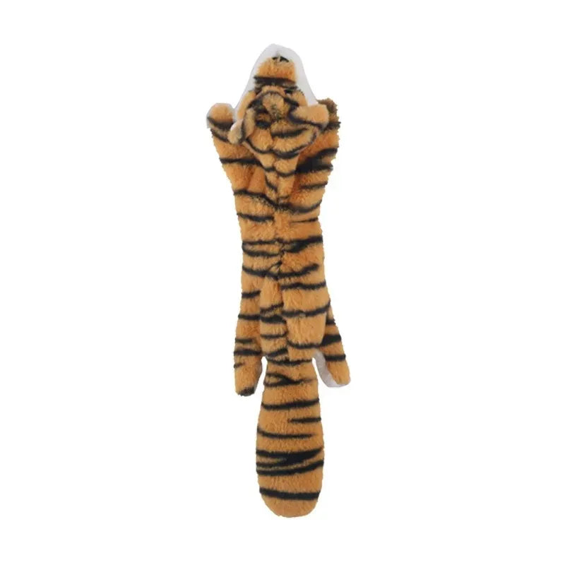 FlopTails™ Stuffing-Free Squeaky Toy – Crinkle & Chew Fun for Dogs