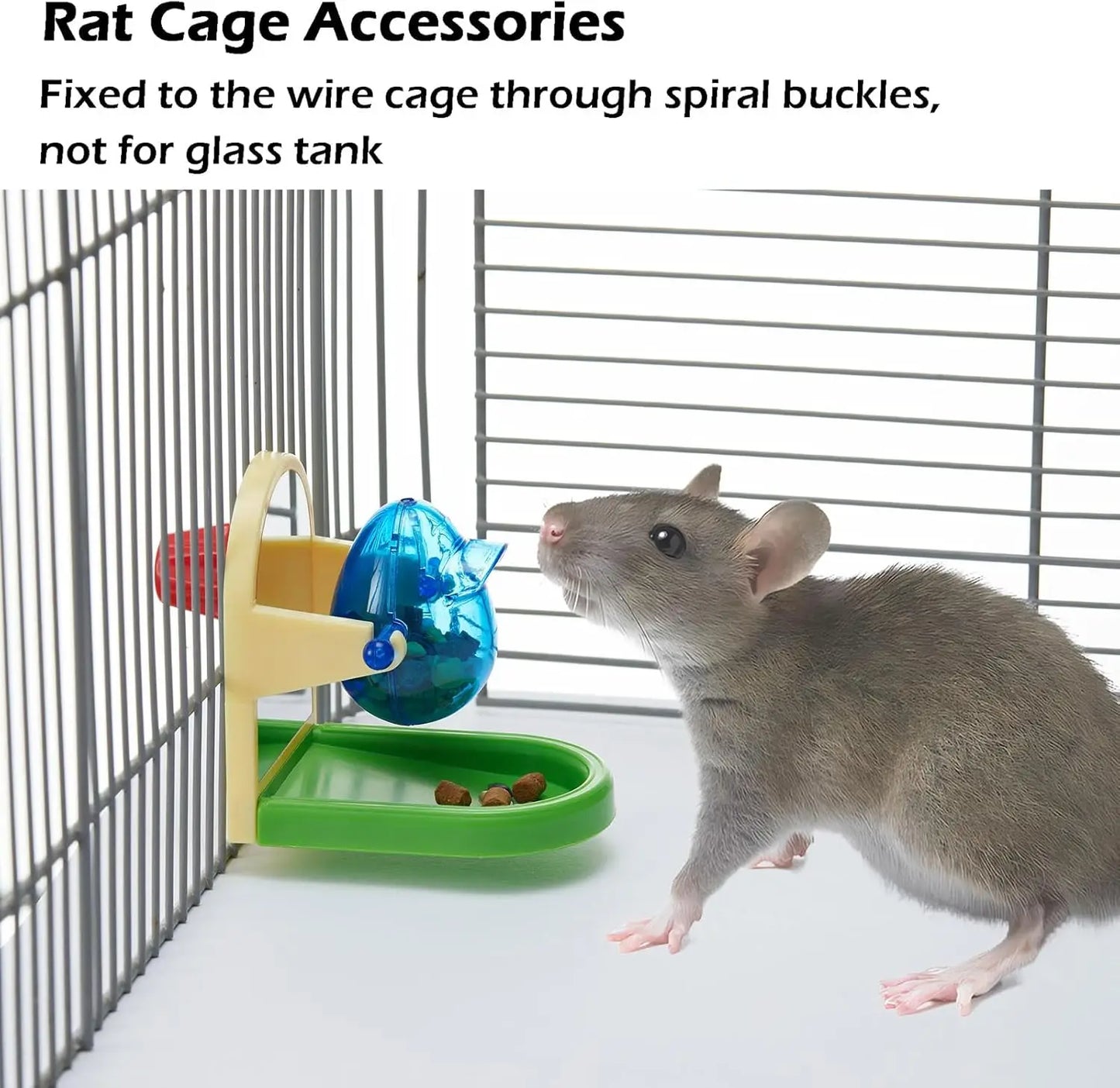 Smart Snacker Foraging Puzzle – Enrichment Toy for Rats & Small Pets