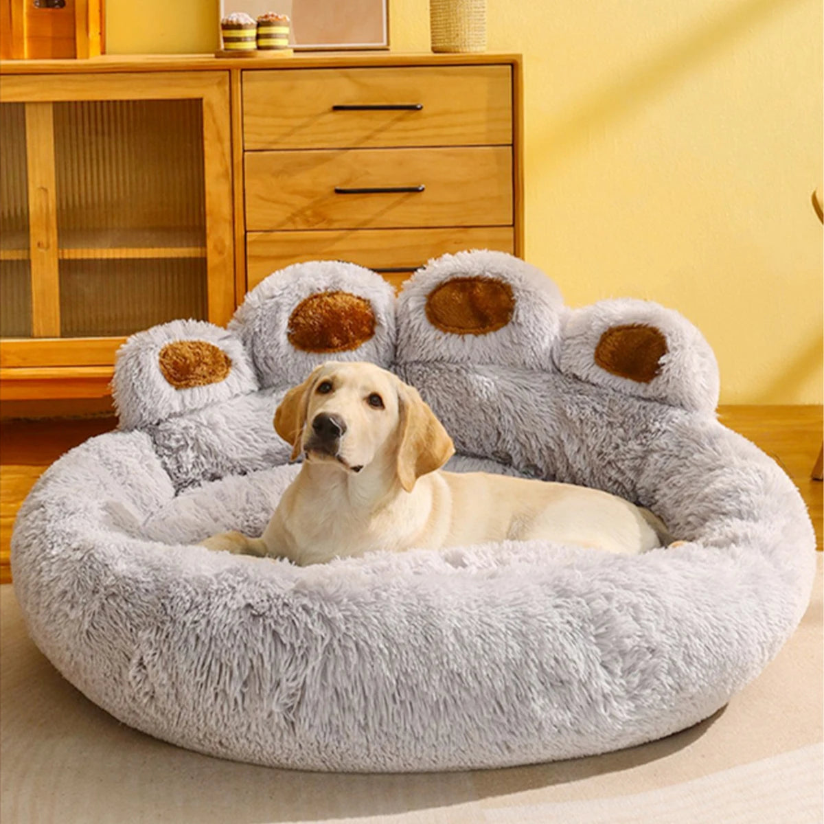 CloudNest™ Fluffy Pet Bed – Ultra-Soft Comfort for Dogs & Cats
