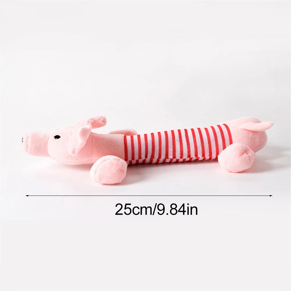 FlopTails™ Stuffing-Free Squeaky Toy – Crinkle & Chew Fun for Dogs