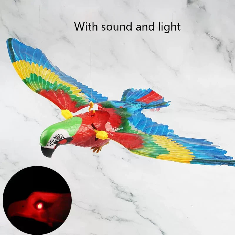 SkyChirp™ Electric Flying Bird Toy – Interactive Hanging Teaser for Cats