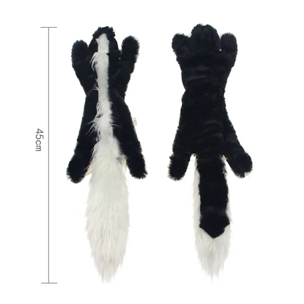 FlopTails™ Stuffing-Free Squeaky Toy – Crinkle & Chew Fun for Dogs