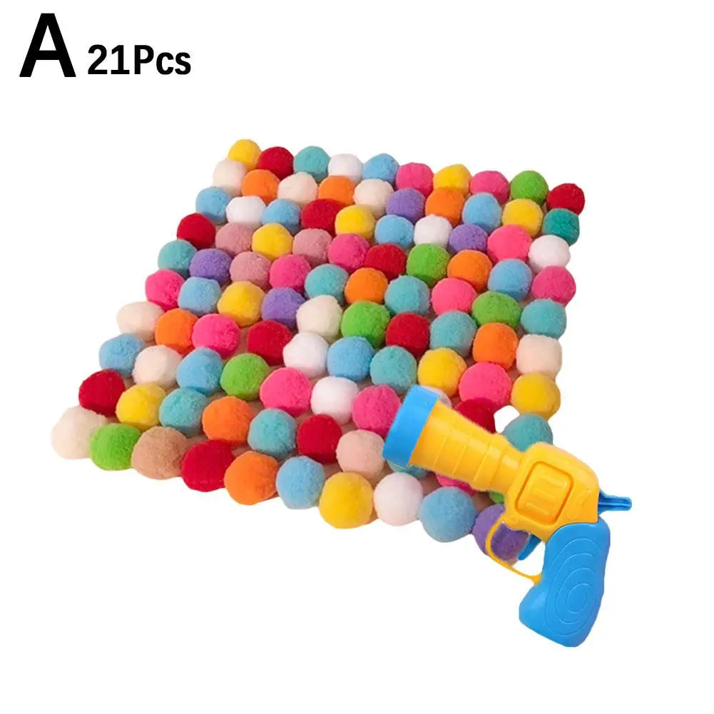 PawPult™ Plush Ball Launcher – Interactive Shooting Toy for Cats & Kittens