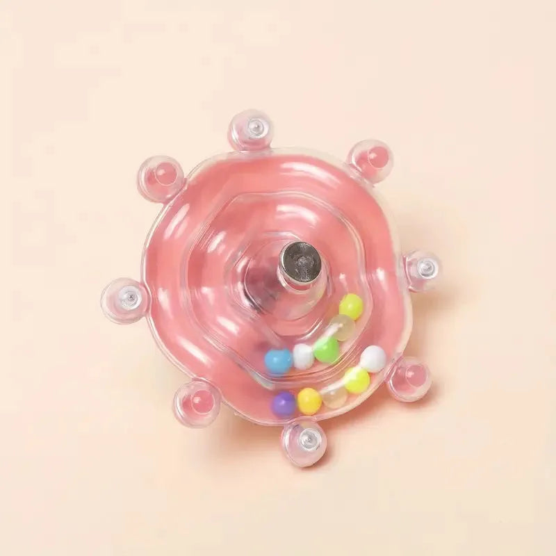 SpinFeast™ Treat Dispenser – Rotating Foraging Toy for Parrots