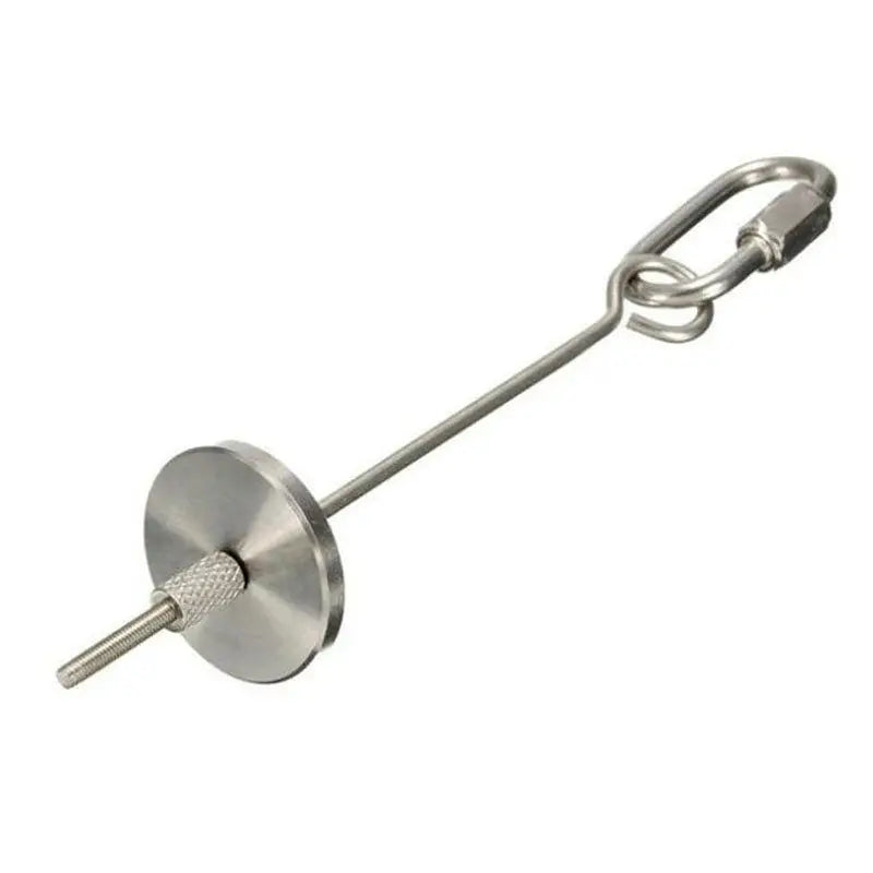 SnackSkewer™ Stainless Steel Fruit Holder – Hanging Cage Treat Toy for Birds