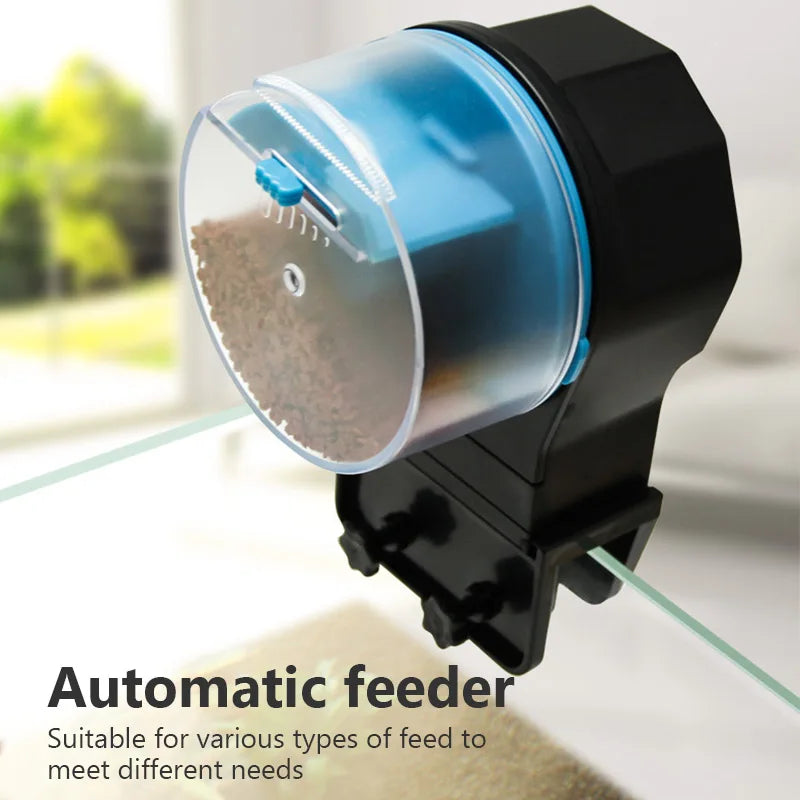 FeedFlow™ Automatic Fish Feeder – Smart Timer Dispenser for Aquariums