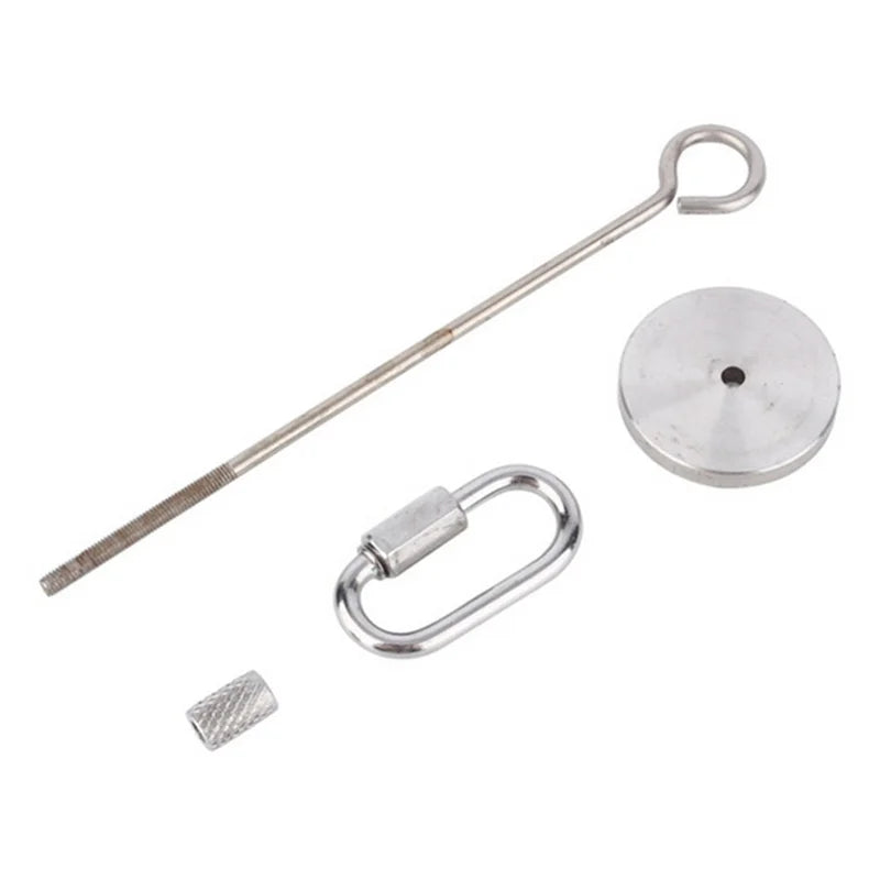 SnackSkewer™ Stainless Steel Fruit Holder – Hanging Cage Treat Toy for Birds