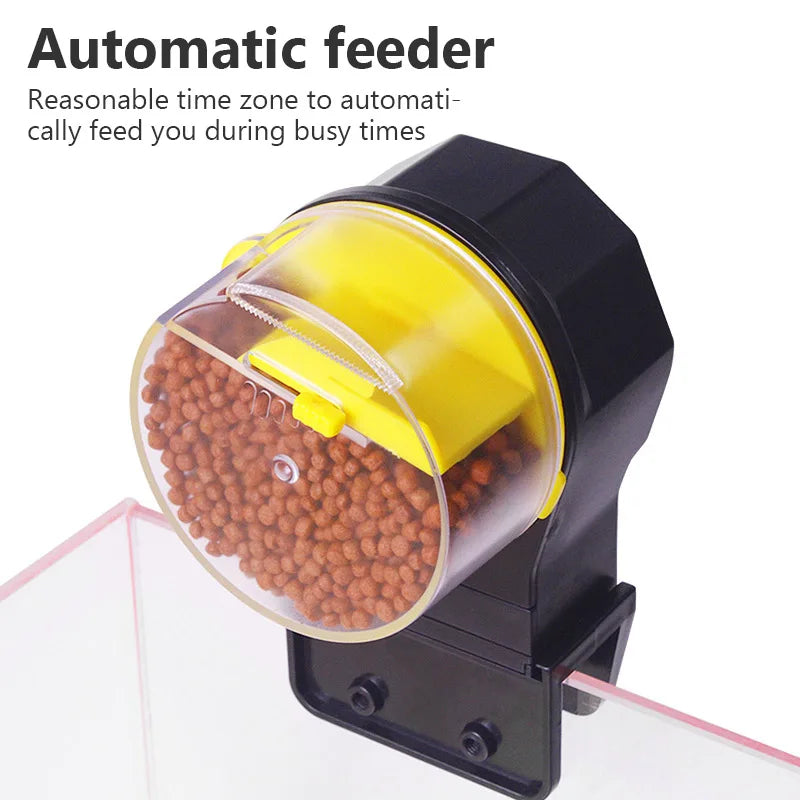 FeedFlow™ Automatic Fish Feeder – Smart Timer Dispenser for Aquariums