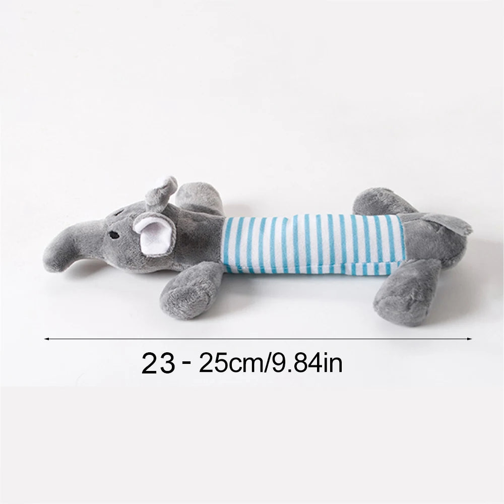 FlopTails™ Stuffing-Free Squeaky Toy – Crinkle & Chew Fun for Dogs