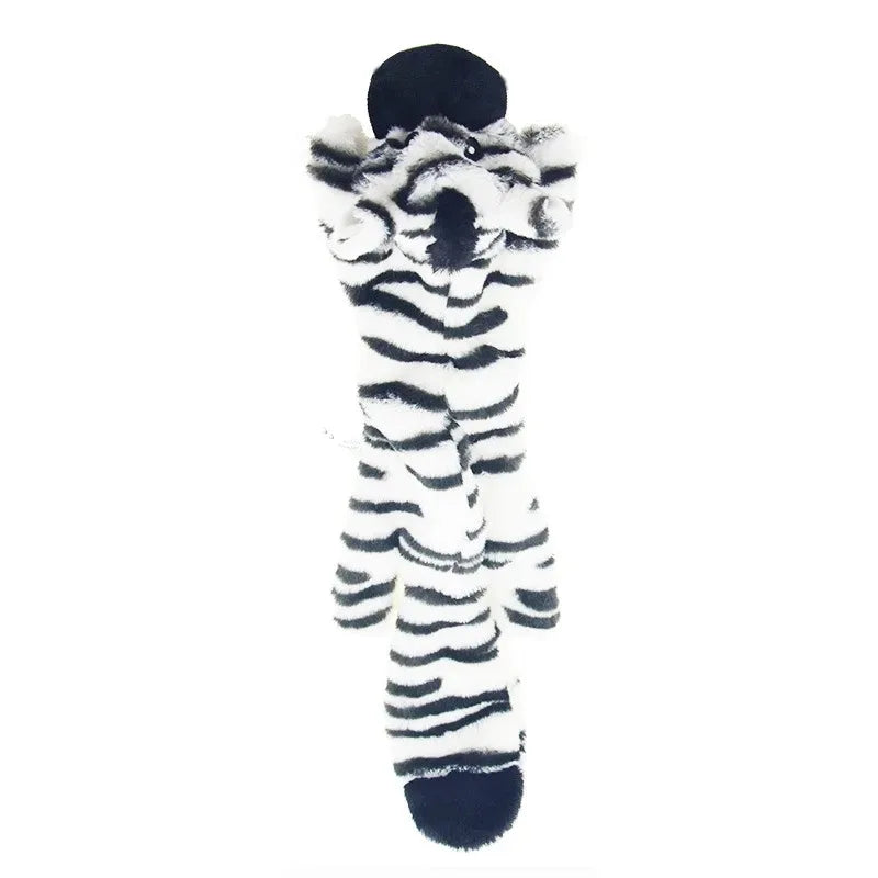 FlopTails™ Stuffing-Free Squeaky Toy – Crinkle & Chew Fun for Dogs