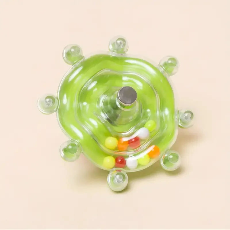 SpinFeast™ Treat Dispenser – Rotating Foraging Toy for Parrots