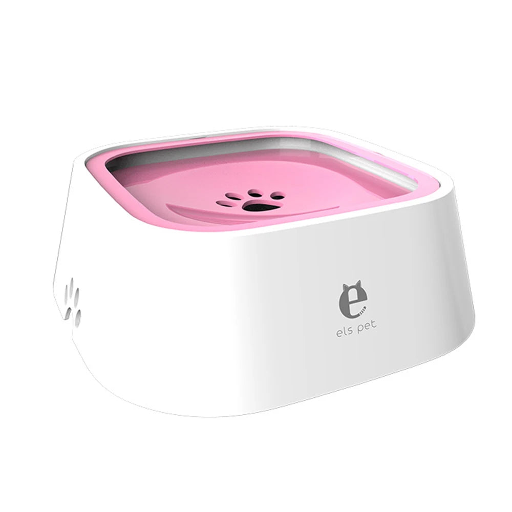SipSmart™ No-Spill Pet Water Bowl – 1.5L Floating Dish for Dogs & Cats