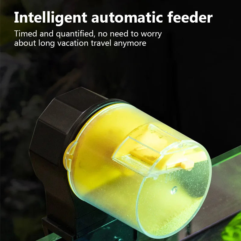 FeedFlow™ Automatic Fish Feeder – Smart Timer Dispenser for Aquariums
