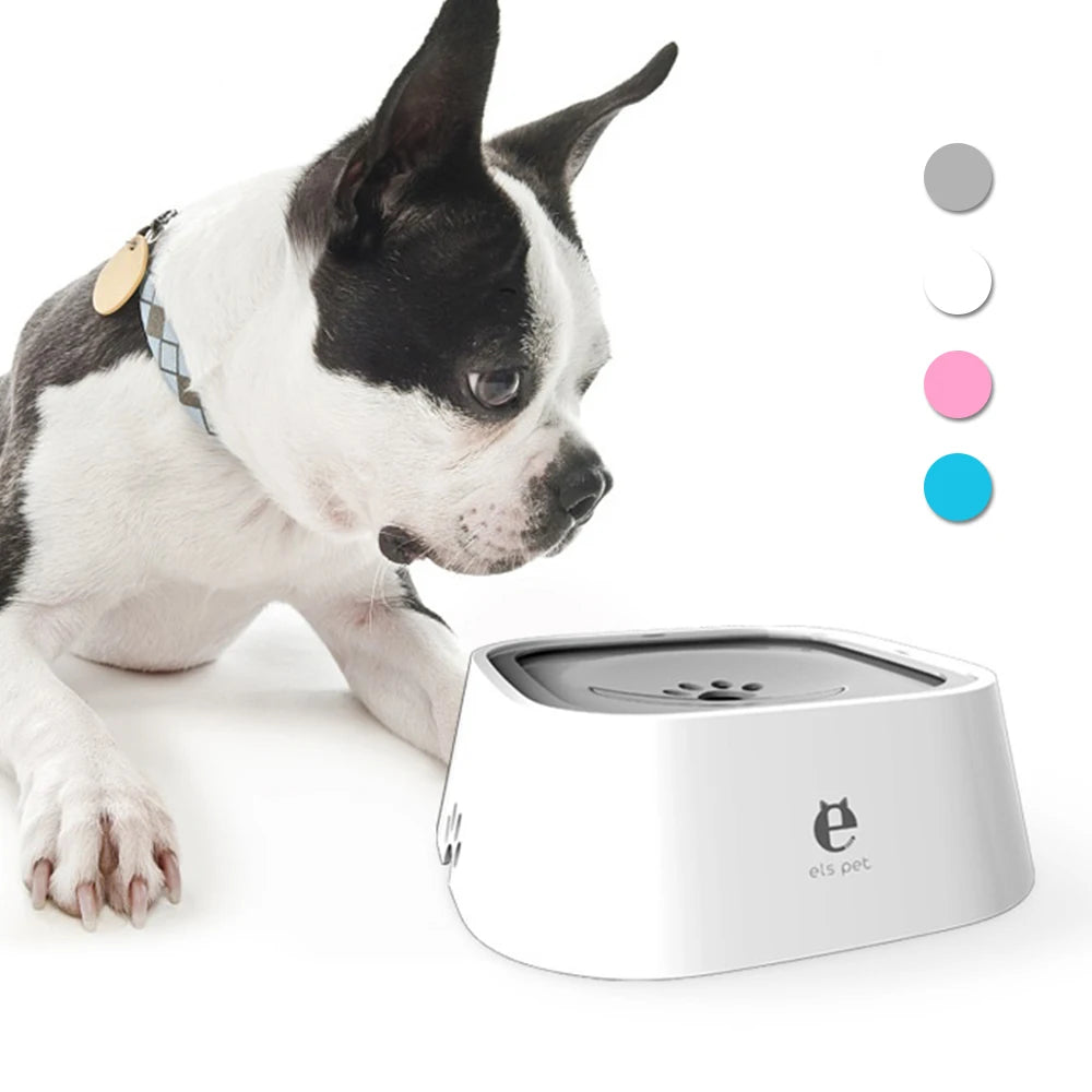 SipSmart™ No-Spill Pet Water Bowl – 1.5L Floating Dish for Dogs & Cats