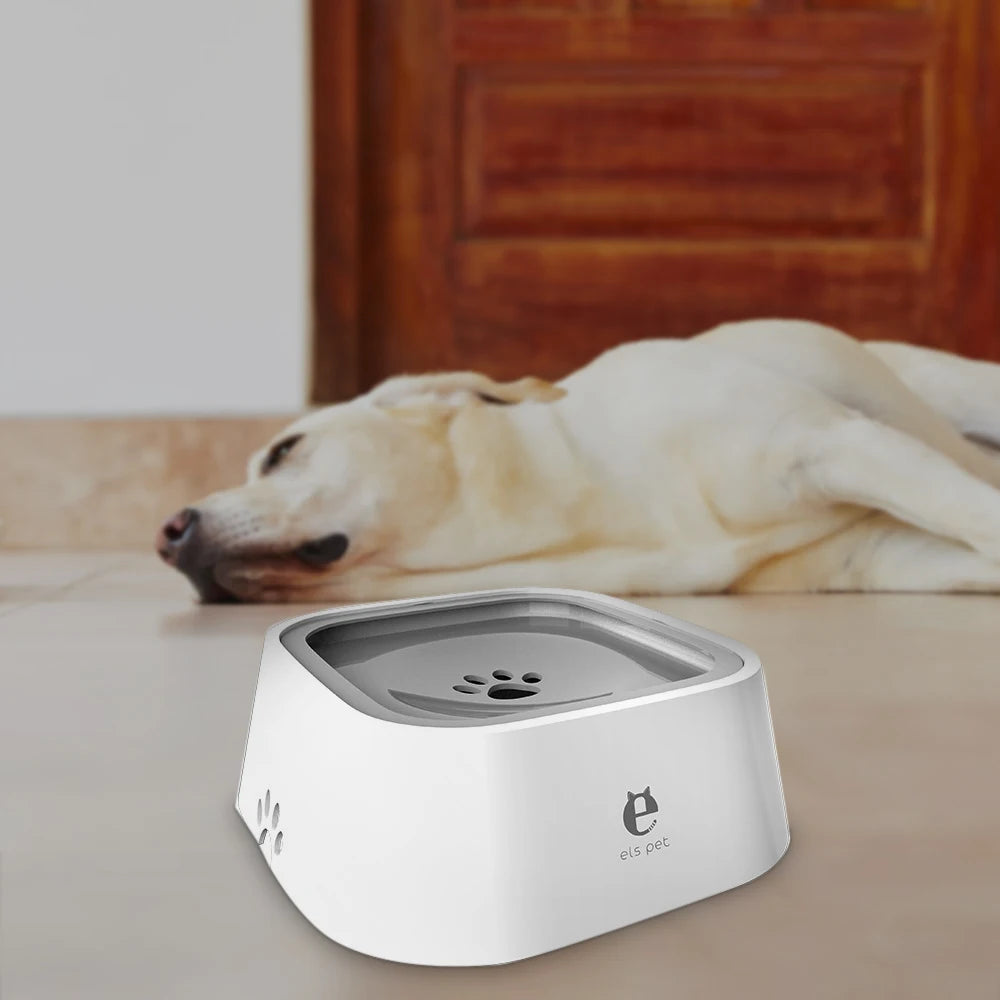 SipSmart™ No-Spill Pet Water Bowl – 1.5L Floating Dish for Dogs & Cats