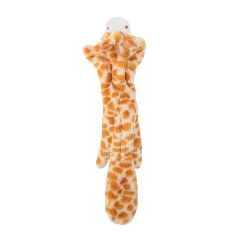 FlopTails™ Stuffing-Free Squeaky Toy – Crinkle & Chew Fun for Dogs