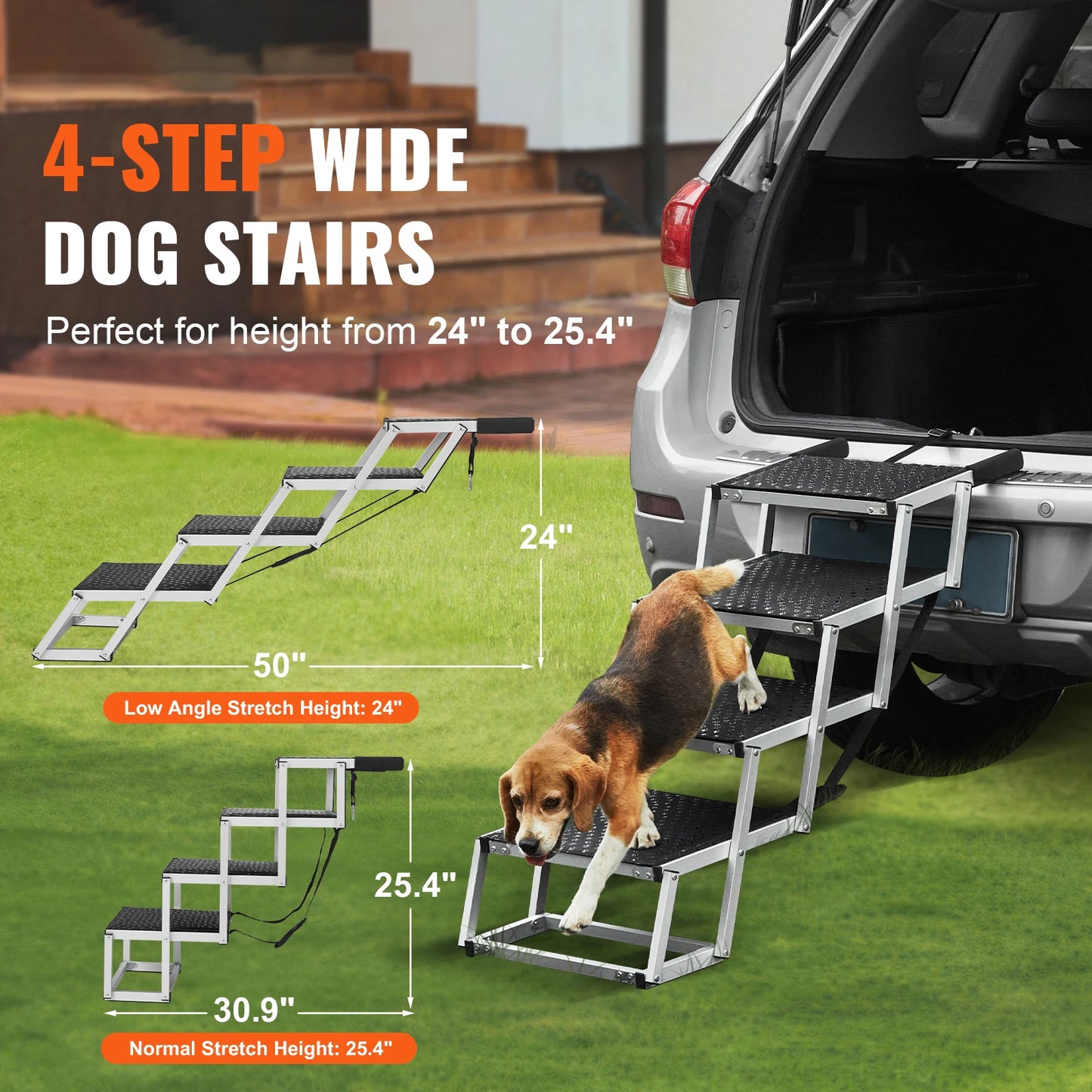 PawSteps™ Folding Dog Steps