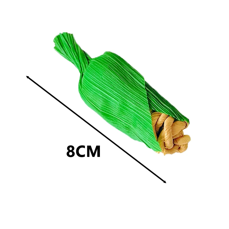 Carrot & Corn Vine Chew Toy – Hanging Enrichment for Birds & Small Pets