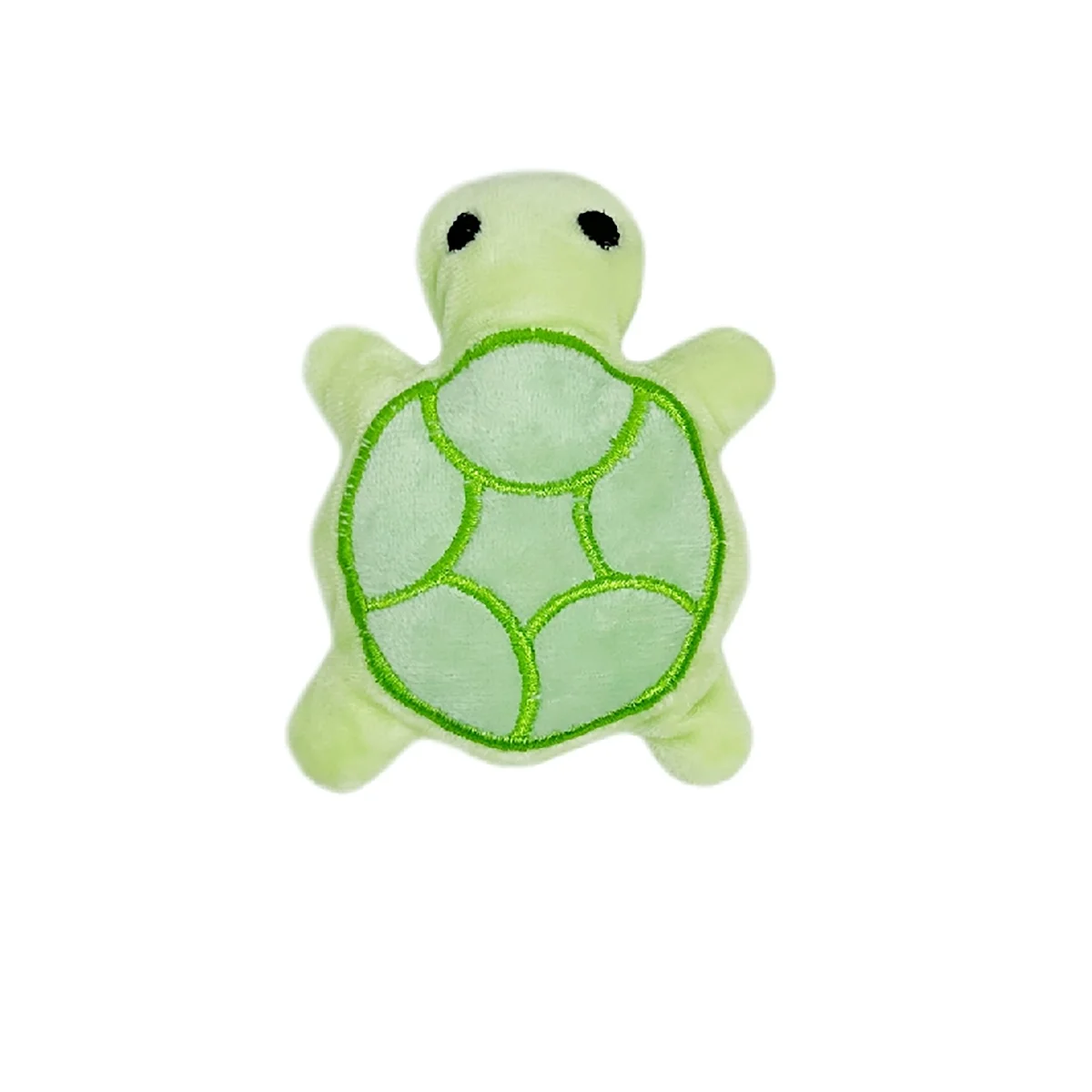 Tiny Turtle™ Squeaky Plush – Teething Toy for Puppies & Small Dogs