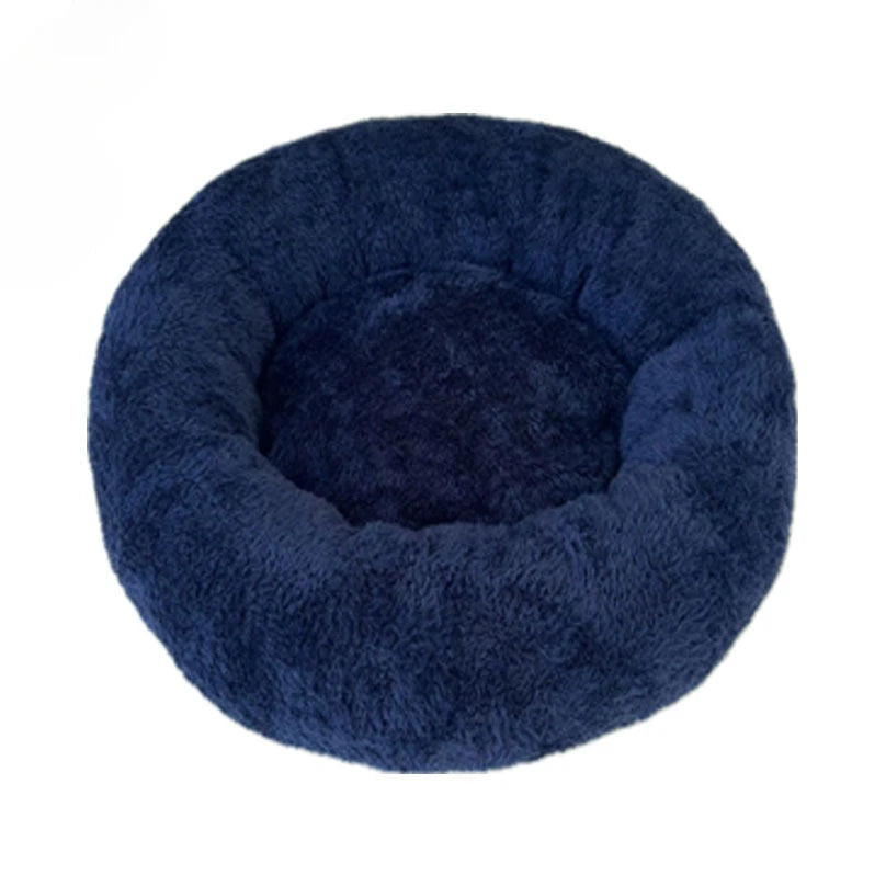 CozyCurl™ Winter Pet Nest – Plush, Washable Bed for Cats & Small Dogs