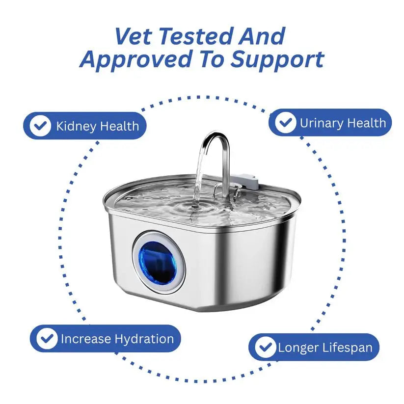 Purrify - Stainless Steel Water Filter