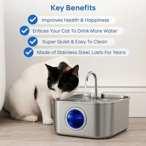 Purrify - Stainless Steel Water Filter