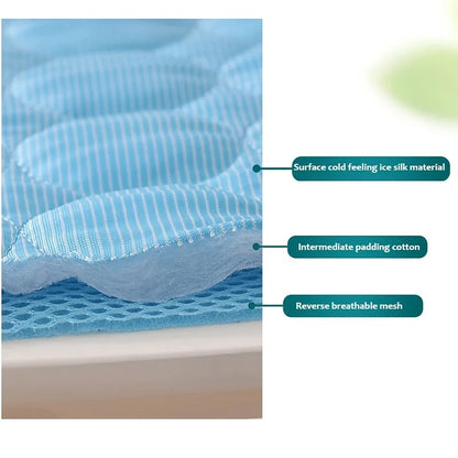 CoolNest™ Gel Cooling Mat – Summer Ice Pad Blanket for Dogs & Cats
