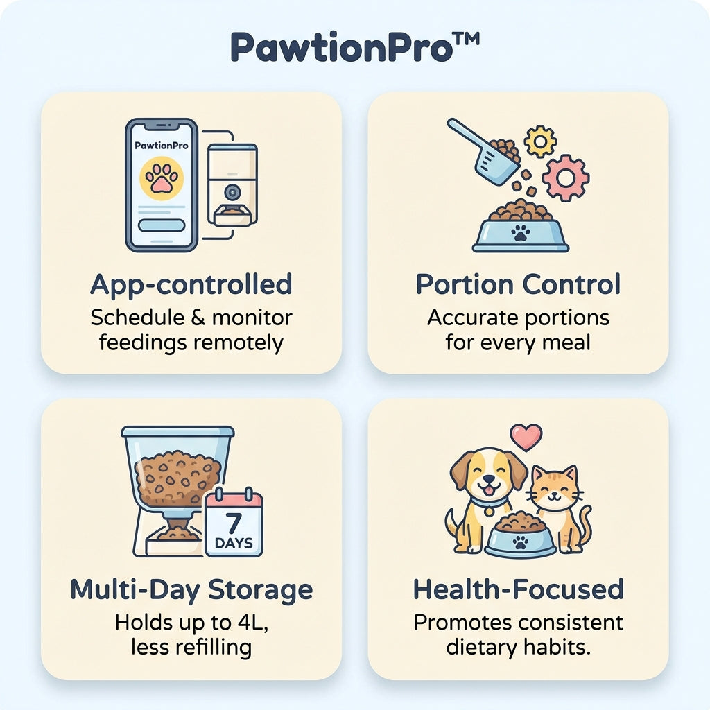 PawtionPro - Automatic Smart Feeder