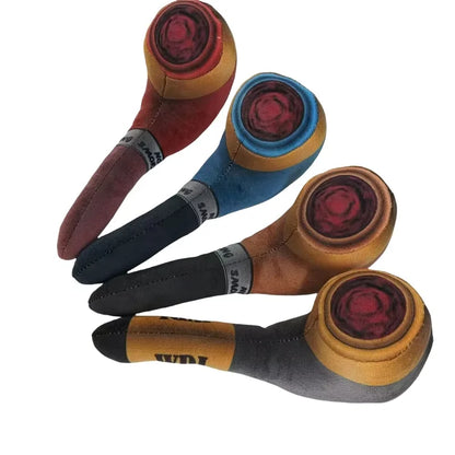 PuffPal™ Plush Cigar Squeak Toy – Funny Chew Toy for Dogs & Puppies