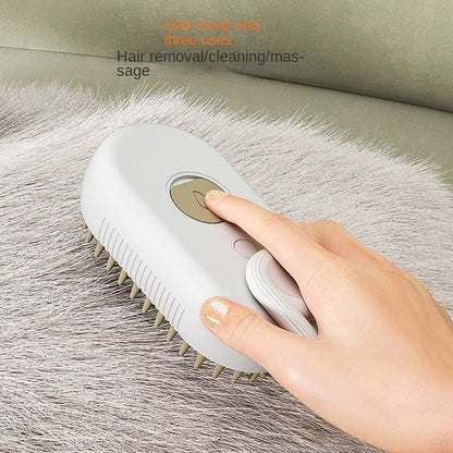 GroomJet™ - The 3-in-1 Mist Brush That Detangles, De-sheds & Delights Your Pet.