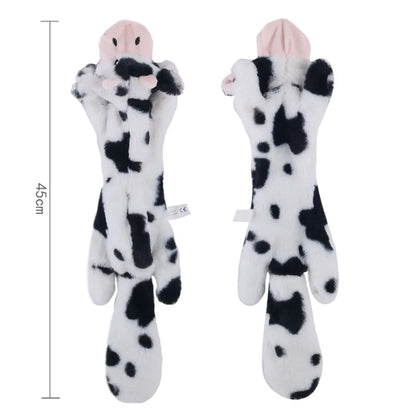 FlopTails™ Stuffing-Free Squeaky Toy – Crinkle & Chew Fun for Dogs