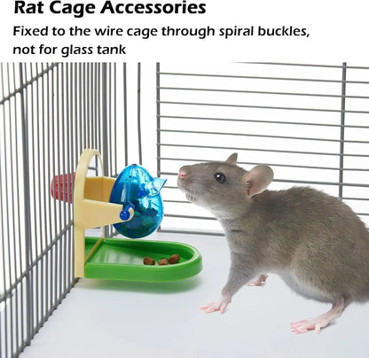 Smart Snacker Foraging Puzzle – Enrichment Toy for Rats & Small Pets