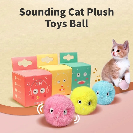 ChirpChase™ Sound Ball Toy Set – Interactive Rolling Toys for Curious Cats