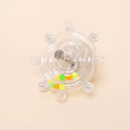 SpinFeast™ Treat Dispenser – Rotating Foraging Toy for Parrots