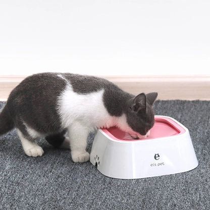 SipSmart™ No-Spill Pet Water Bowl – 1.5L Floating Dish for Dogs & Cats