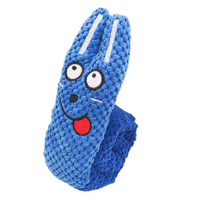 SnailSniff™ Plush Puzzle Feeder – Interactive Squeaky Toy for Dogs & Puppies