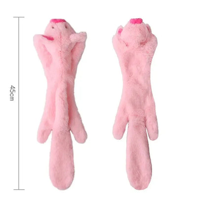 FlopTails™ Stuffing-Free Squeaky Toy – Crinkle & Chew Fun for Dogs