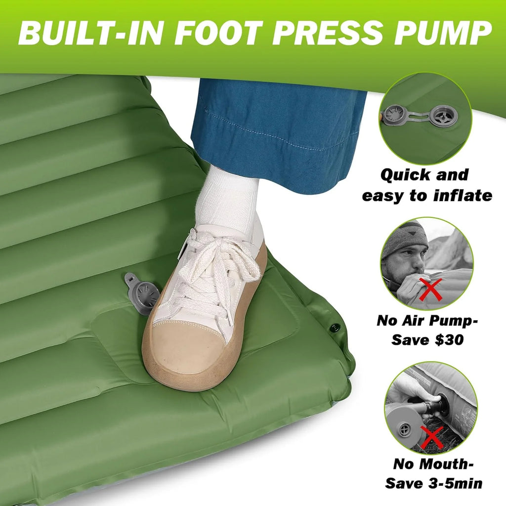 NimbusPad - 4" Quick-Inflating Sleeping Mat