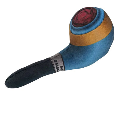 PuffPal™ Plush Cigar Squeak Toy – Funny Chew Toy for Dogs & Puppies